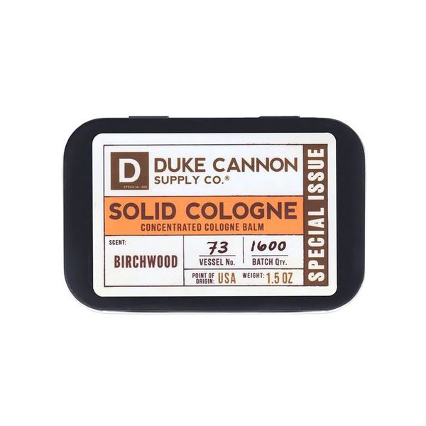  Nước hoa khô Duke Cannon SOLID COLOGNE - Special Issue - 42gr | Hương Gỗ Bạch Dương 