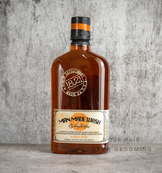  18.21 Man Made Wash 3 in 1 | Noble Oud | Sữa TẮM GỘI XẢ 3 trong 1 