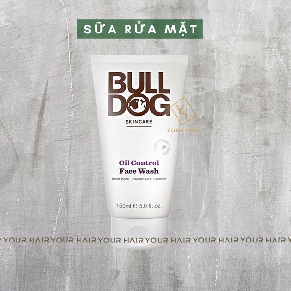  [COMBO da dầu] Sửa rửa mặt + Tẩy da chết + Dưỡng ẩm | Bulldog Oil Control 