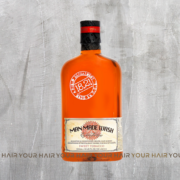  18.21 Man Made Wash 3 in 1 | Sweet Tobacco | Sữa TẮM GỘI XẢ 3 trong 1 