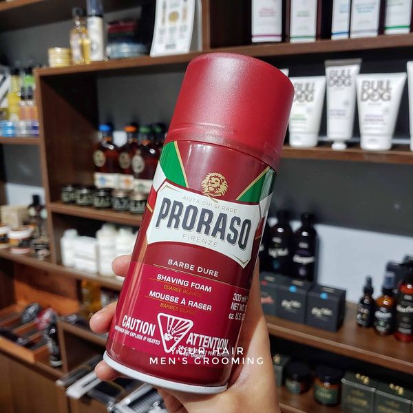  COMBO Bọt cạo Râu & Dưỡng Da sau cạo Proraso Nourish Shaving Foam 300ml & Aftershave 100ml 