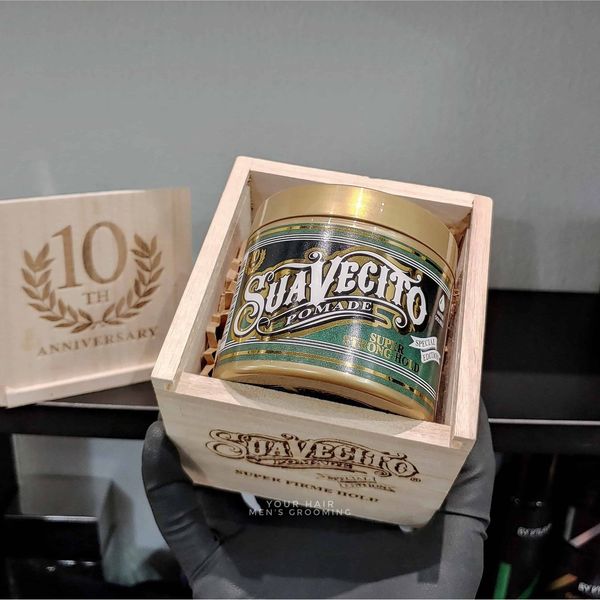  Suavecito 10th Anniversary Super Firme Hold Pomade - 113gr 