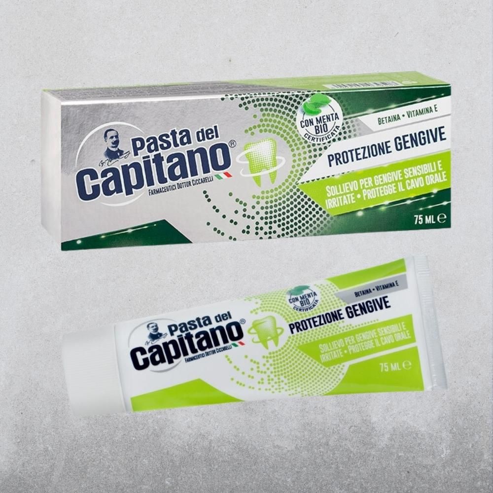 Kem đánh răng chuyên sâu Pasta del Capitano GUM PROTECTION bảo vệ nướu - 75ml