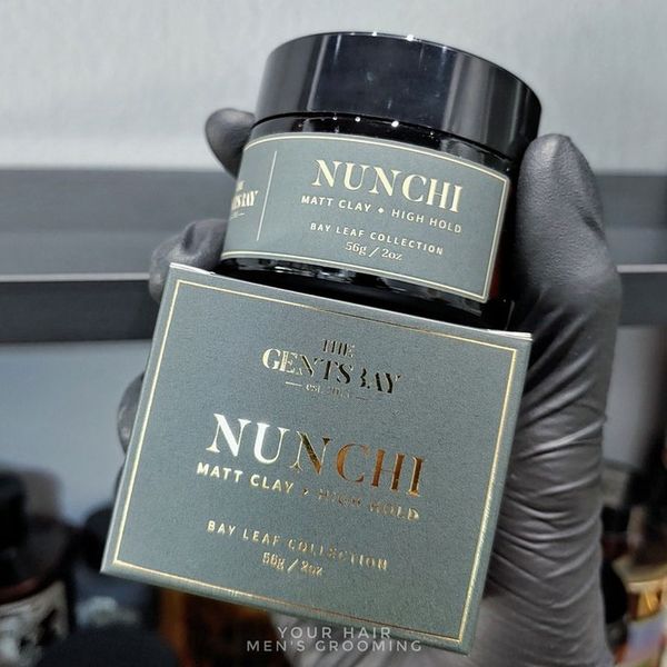  Sáp vuốt tóc The Gents Bay NUNCHI Matte Clay - 56g 