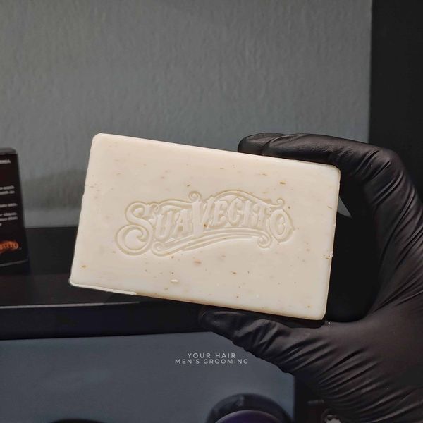  Xà phòng tẩy da chết và dưỡng ẩm cho nam Suavecito Body Soap mùi Whiskey Bar - 170g 