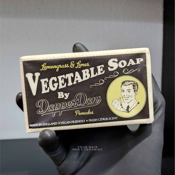  Xà phòng tự nhiên Dapper Dan Lemongrass & Limes Vegetable Soap - 190g | Mùi hương chanh sả 