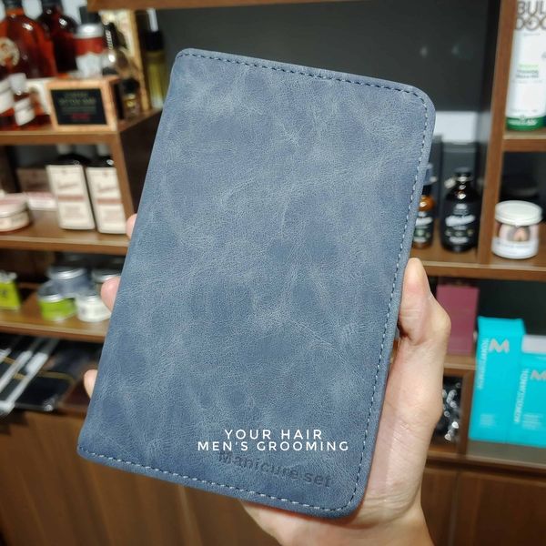  Bộ dụng cụ cá nhân Men's Grooming Manicure Set - 11 loại | 2 Màu xám & xanh Navi 