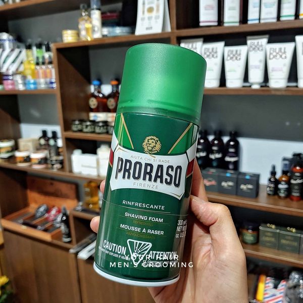  COMBO Bọt cạo Râu & Dưỡng Da sau cạo Proraso Refresh Shaving Foam & Aftershave 