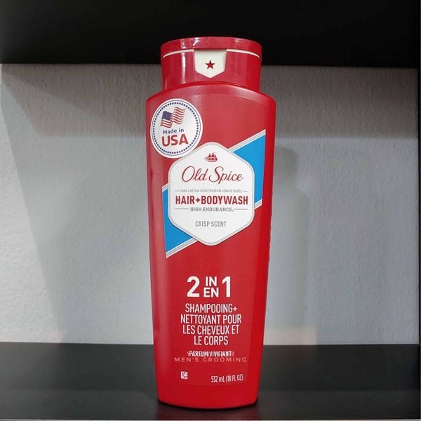  Sữa TẮM GỘI 2 trong 1 Old Spice Hair BodyWash 2 in 1 - 532ml 