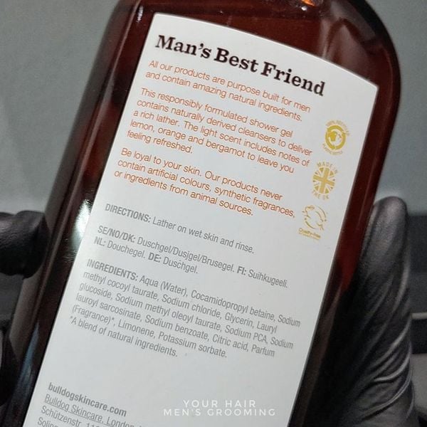  Sữa tắm Bulldog Lemon & Bergamot Shower Gel - 500ml 