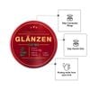 Sáp vuốt tóc Glanzen Clay Wax - 60gr