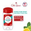 Lăn khử mùi Old Spice Stick Deodorant Pure Sport (Sáp trắng) 85gr - Bản Mới
