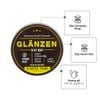 Sáp vuốt tóc Glanzen Prime Sandalwood - 60gr