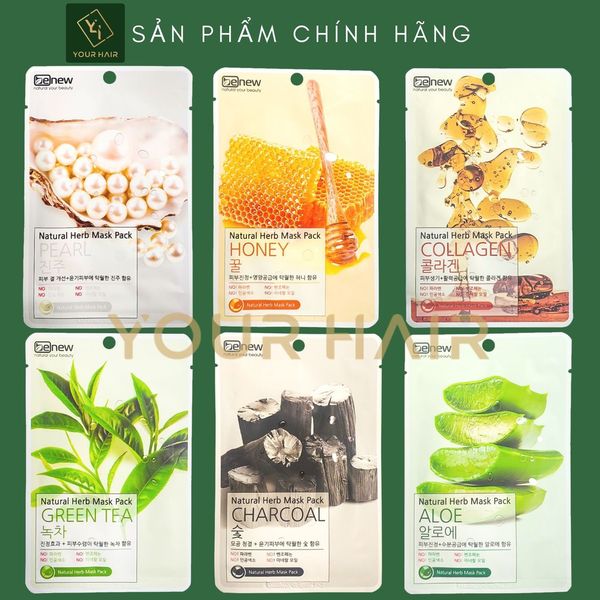  Mặt nạ DƯỠNG DA - NGỪA MỤN - TRẮNG DA - DƯỠNG ẨM - GIẢM DẦU NHỜN Benew Hàn Quốc 22ml 