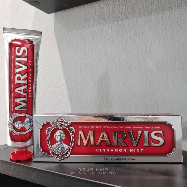  Kem đánh răng Marvis Cinnamon Mint - 25ml & 85ml | Mùi Bạc hà & Quế 