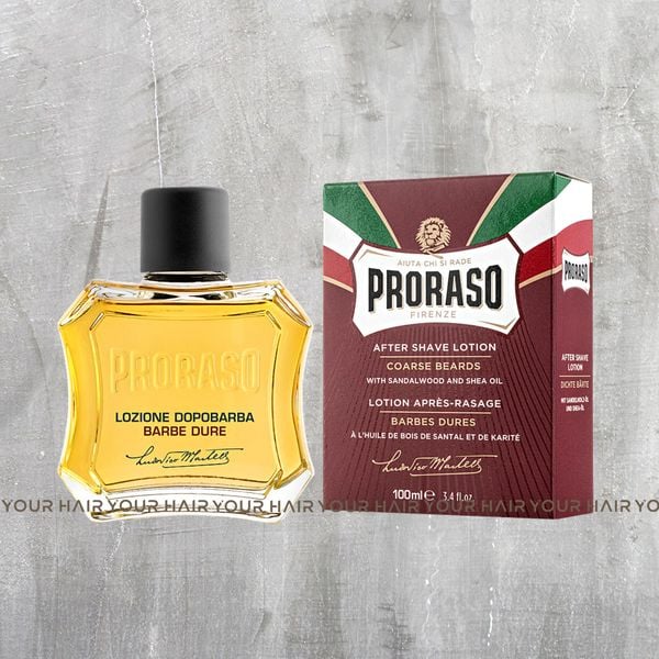  Dưỡng Da Sau Cạo cho Râu Dày Cứng Proraso After Shave Lotion Nourishing - 100ml 
