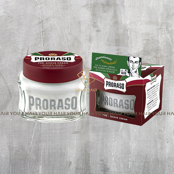  Kem làm mềm râu trước khi cạo Proraso Pre-Shave Cream Nourishing 100ml | Mùi Gỗ đàn hương - Sandalwood 