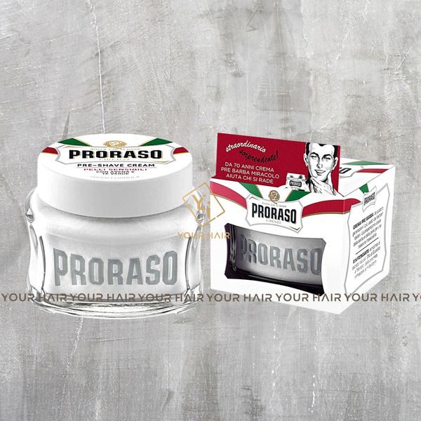  Kem làm mềm râu cho da nhạy cảm Proraso Pre-Shave Cream Sensitive Skin 100ml 
