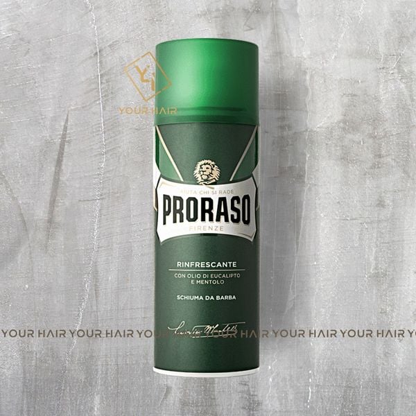  Bọt cạo râu Proraso Shaving Foam Refresh 300ml | Mùi Bạch đàn - Eucalyptus 