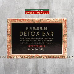 Xà phòng khử độc & dưỡng ẩm da 18.21 Man Made Detox Bar Soap - 198g