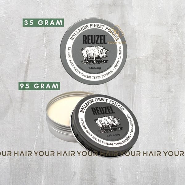  Reuzel Extreme Hold Matte Pomade - 35gr & 95gr 