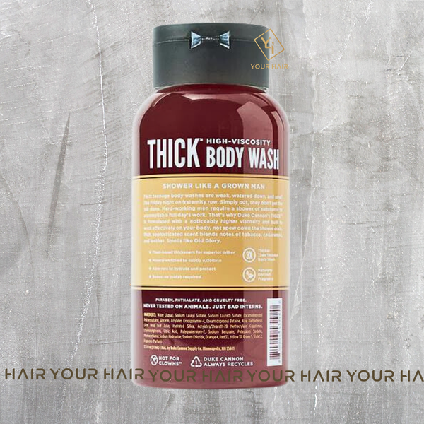  Sữa tắm Duke Cannon THICK HIGH - VISCOSITY BODY WASH - OLD GLORY - 517ml 