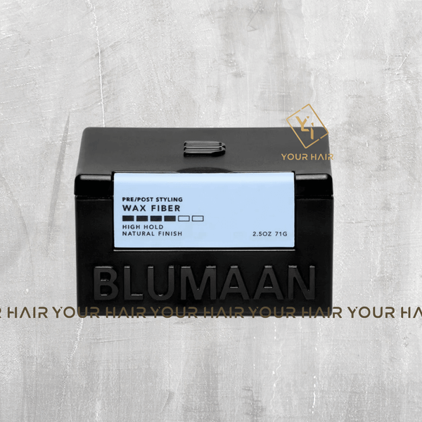  Sáp vuốt tóc BluMaan Wax Fiber - (Blumaan Tê Giác bản mới) - 71gr 