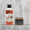 COMBO Sáp và Gôm tạo kiểu tóc nam 18.21 Man Made Clay Wax - 56g | Hair Spray 283g