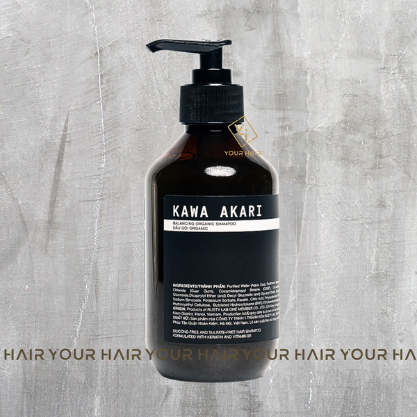  Dầu gội dưỡng tóc Rusty Lab KAWA AKARI SHAMPOO - 300ml & 500ml 
