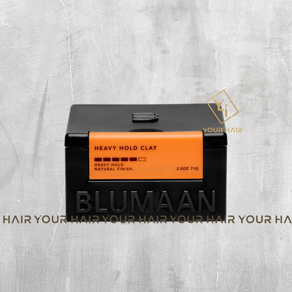  Sáp vuốt tóc BluMaan Heavy Hold Clay - (Blumaan Ngựa Vằn bản mới) - 71gr 