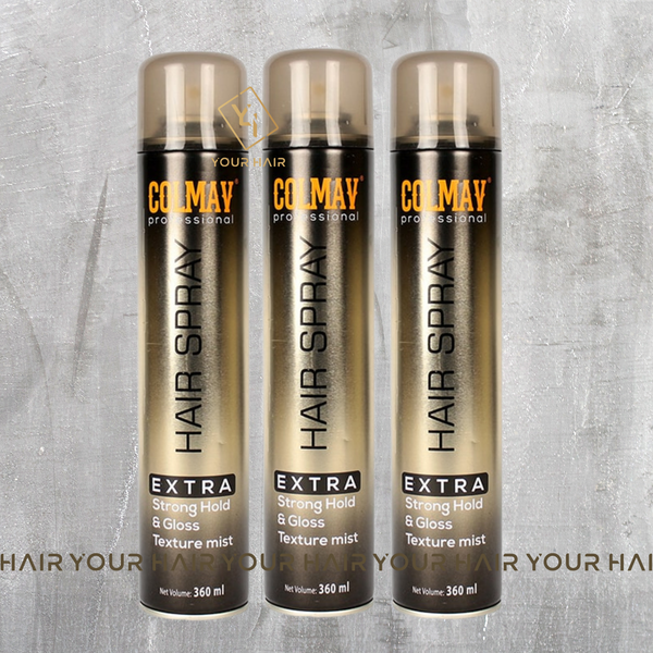  Gôm xịt tạo kiểu tóc Colmav Hair Spray - Extra Strong Hold - 360ml 