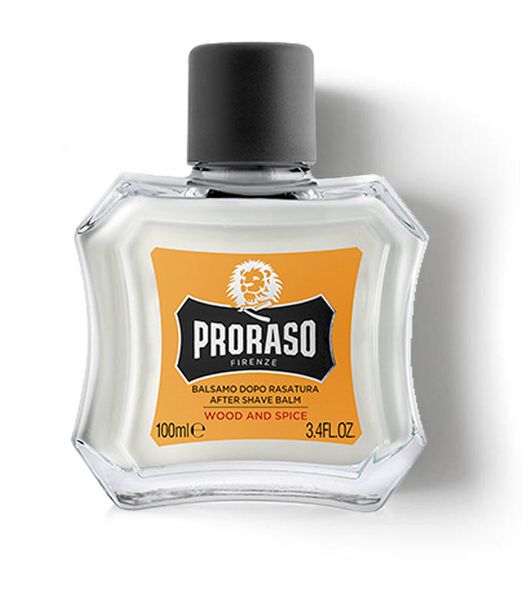  Kem Dưỡng Da Sau Cạo Proraso Single Blade Aftershave Balm Wood & Spice - 100ml 