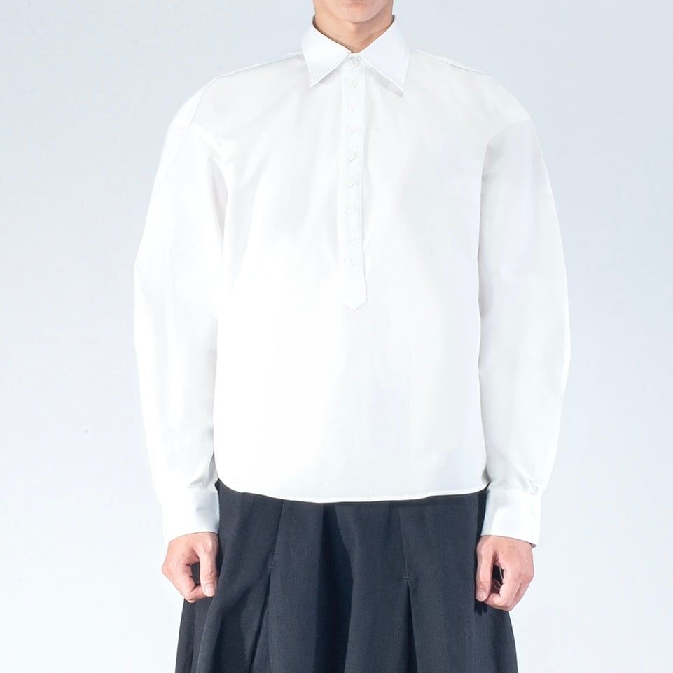 PULLOVER 9 BUTTON SHIRT