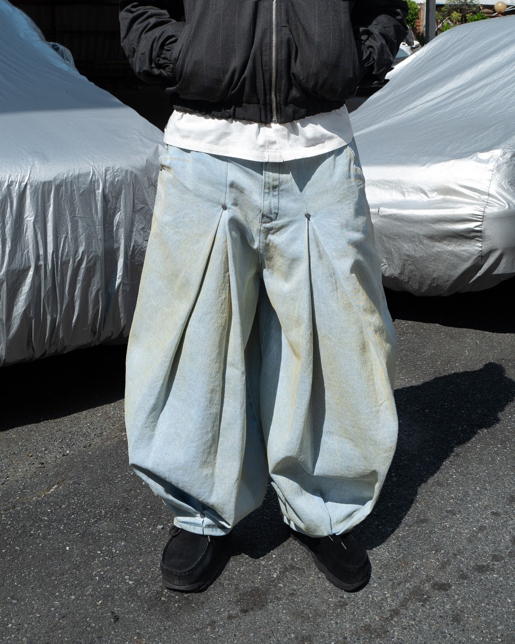 GROOVE PANTS DIRTY WASH DENIM