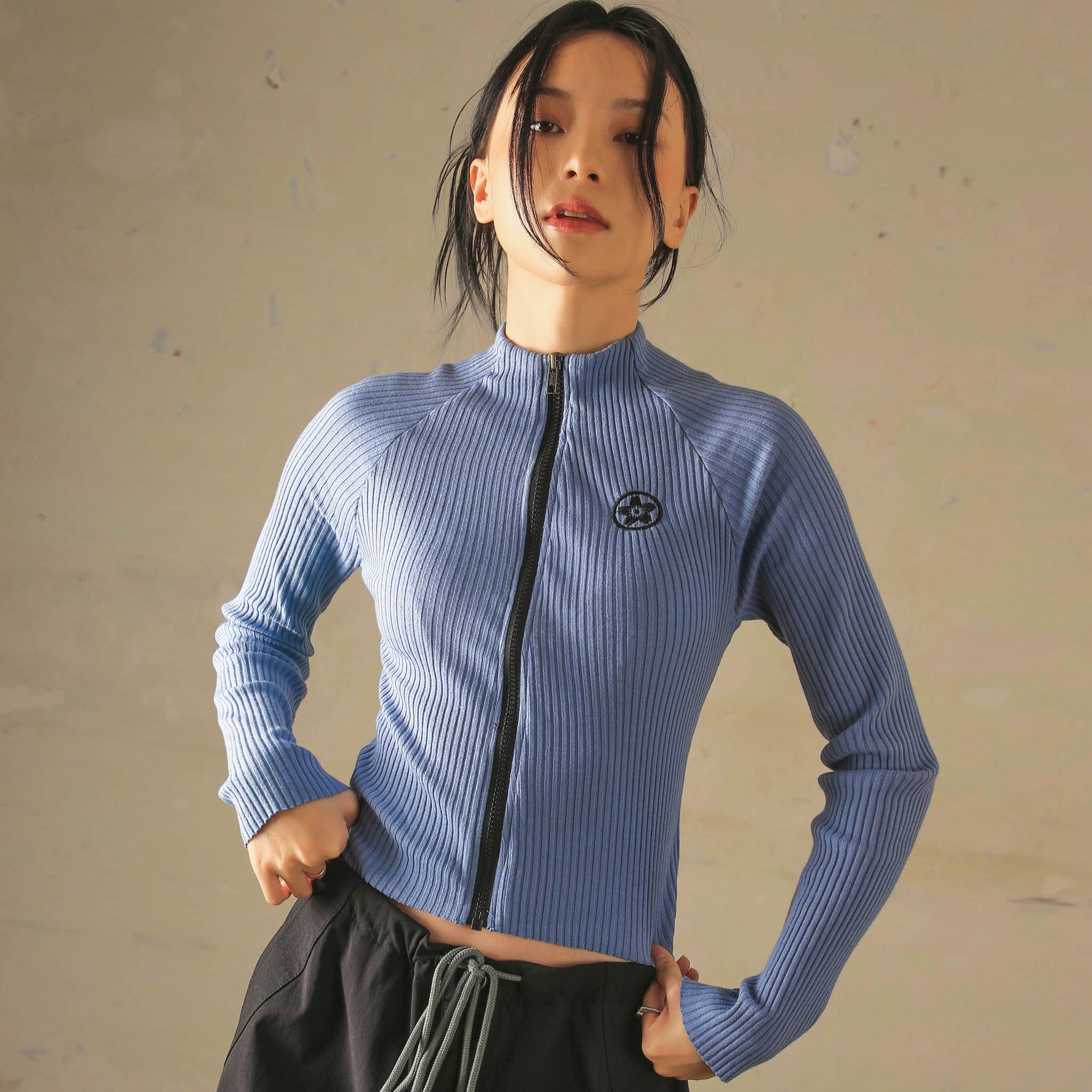 RIBBED SPORTWEAR JACKET MIAMI