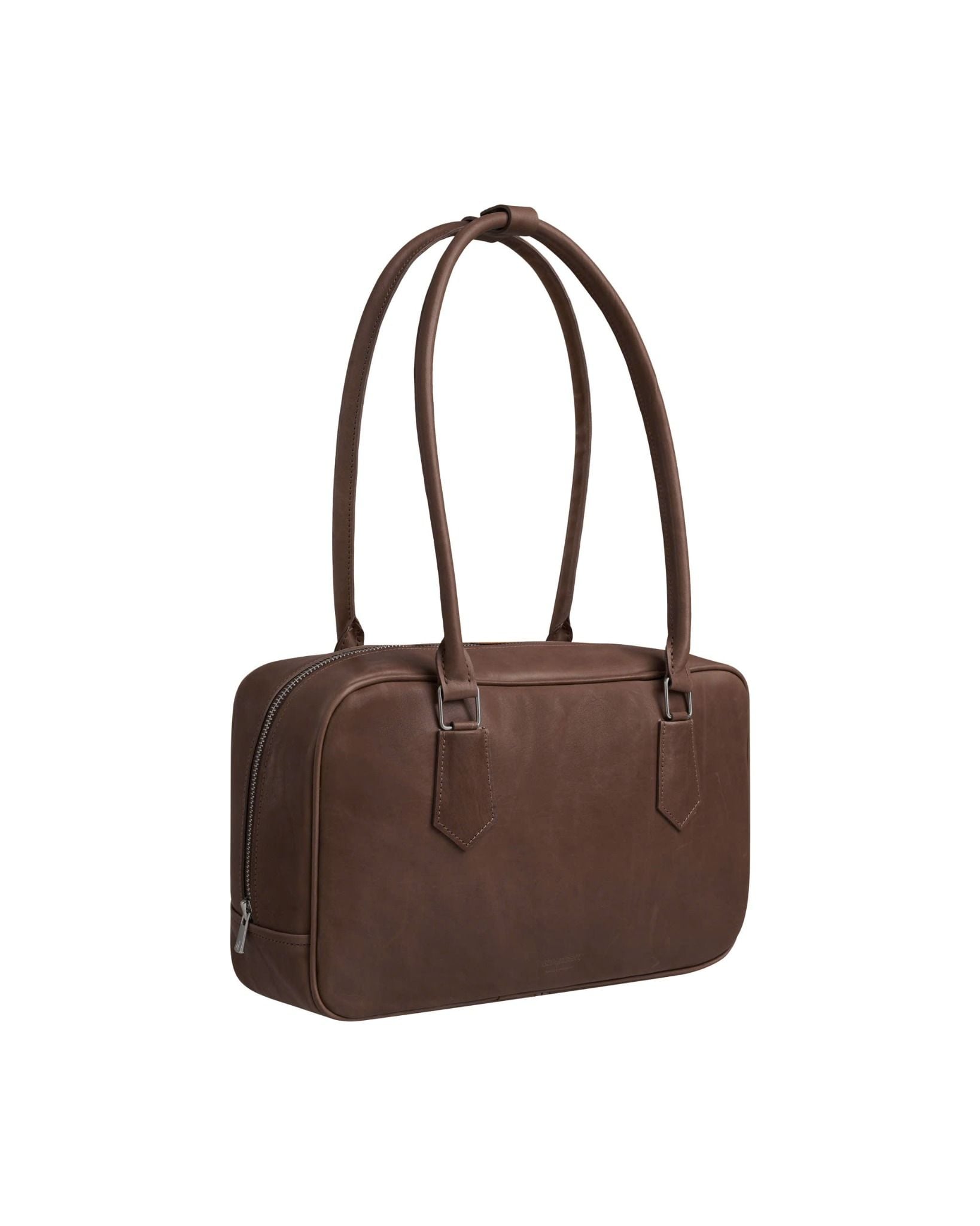 BAGUETTE LEATHER BAG