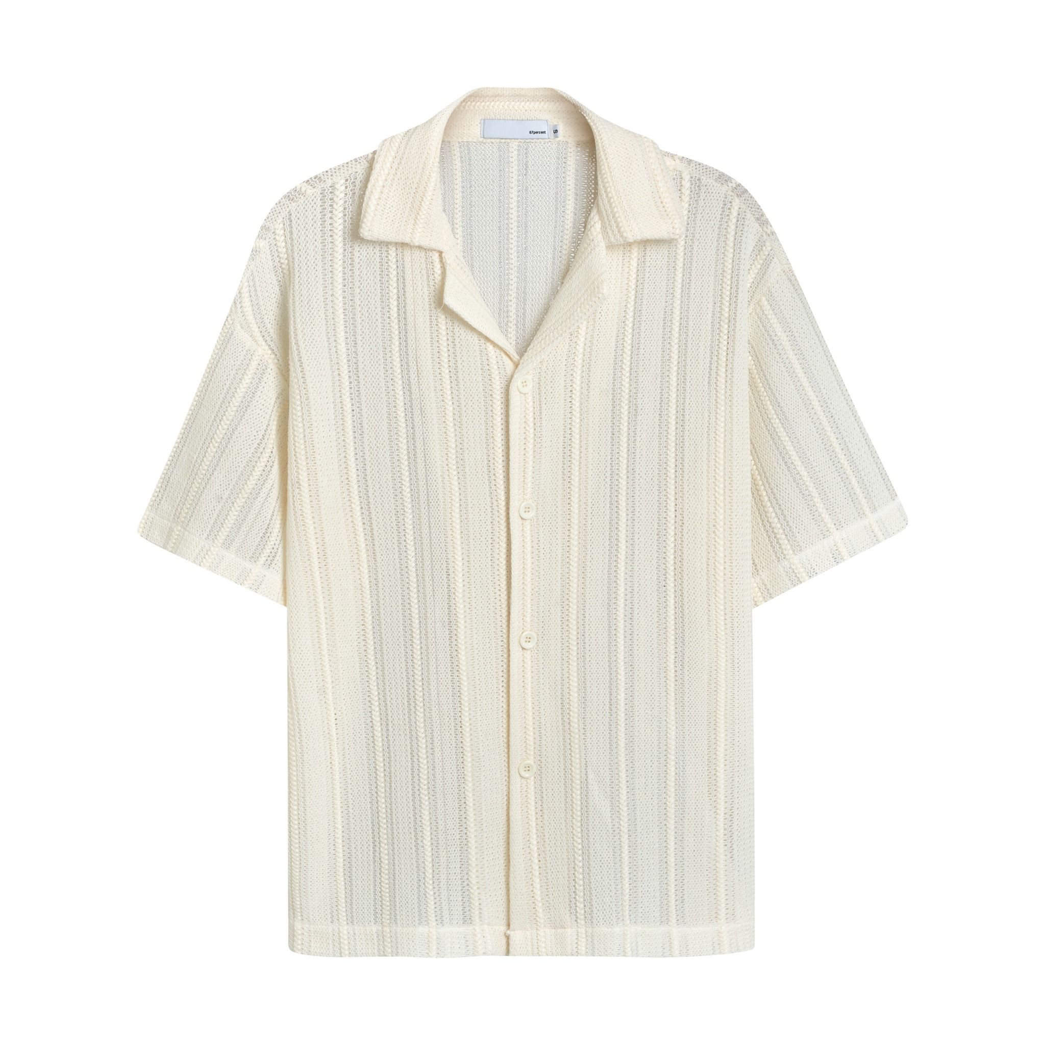 COTTON MESH SHIRT