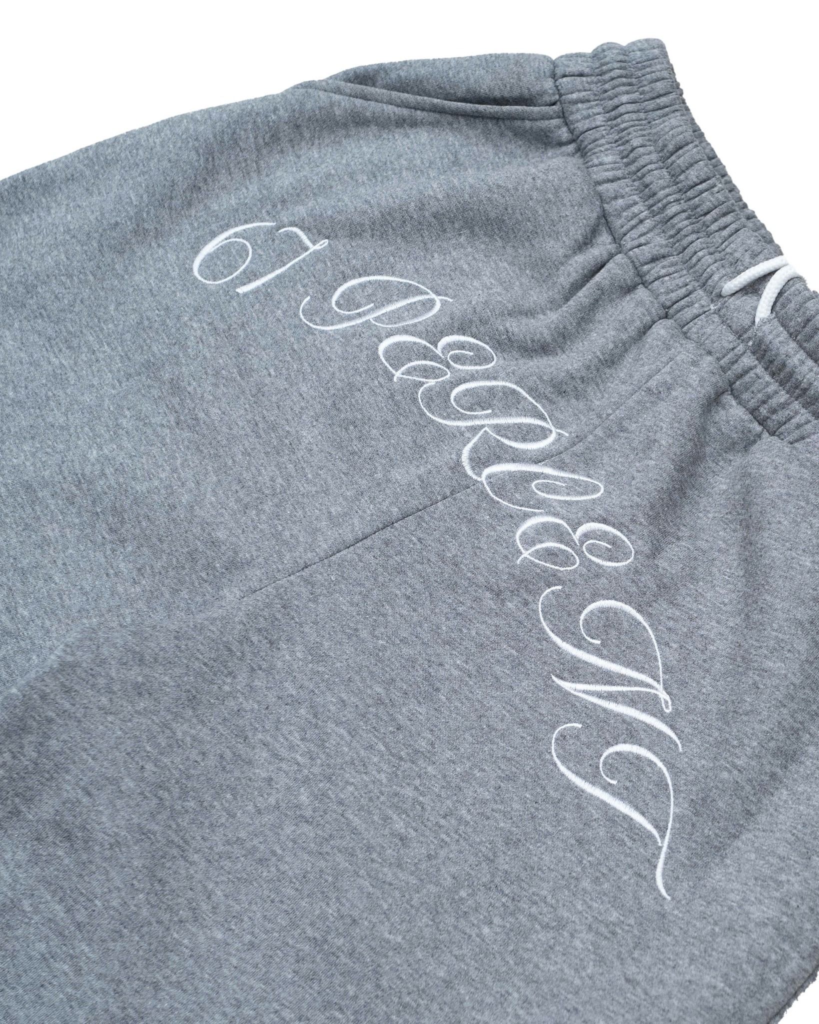 CROTCH EMBROIDERY SWEATPANTS