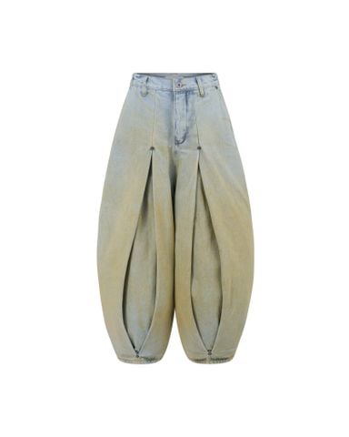 GROOVE PANTS DIRTY WASH DENIM 