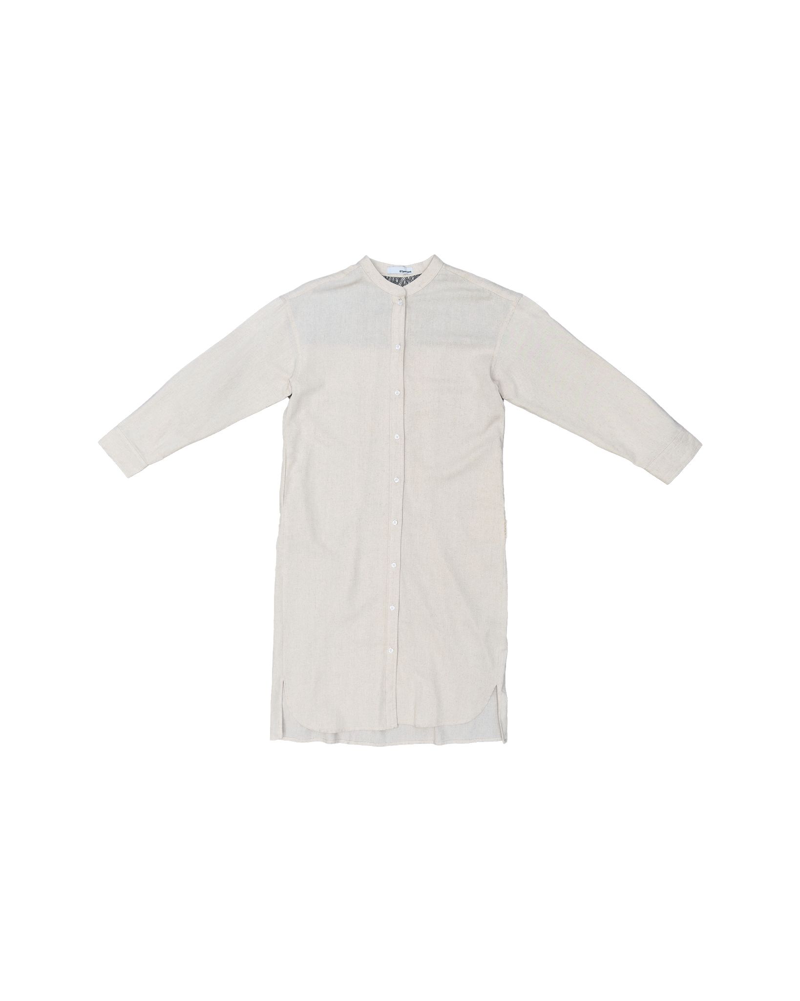 PLEATED BACK LONG TOP