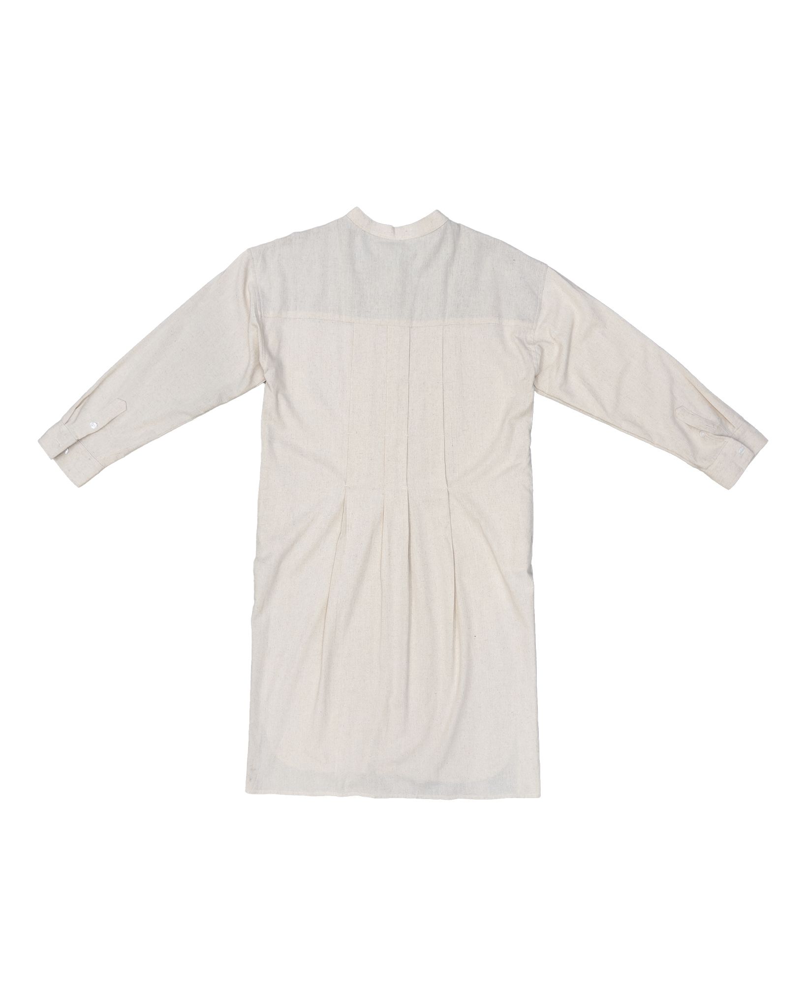 PLEATED BACK LONG TOP