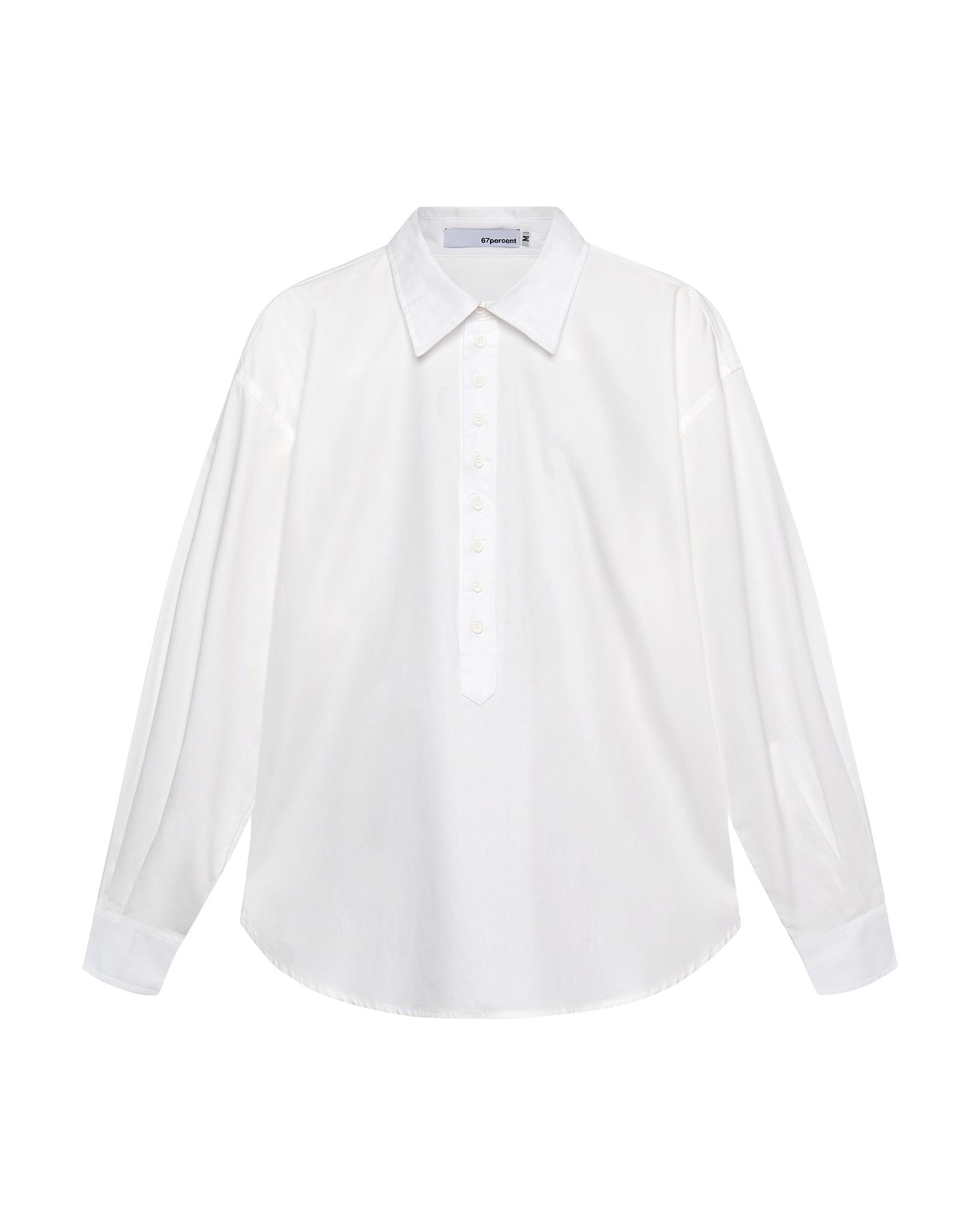 PULLOVER 9 BUTTON SHIRT