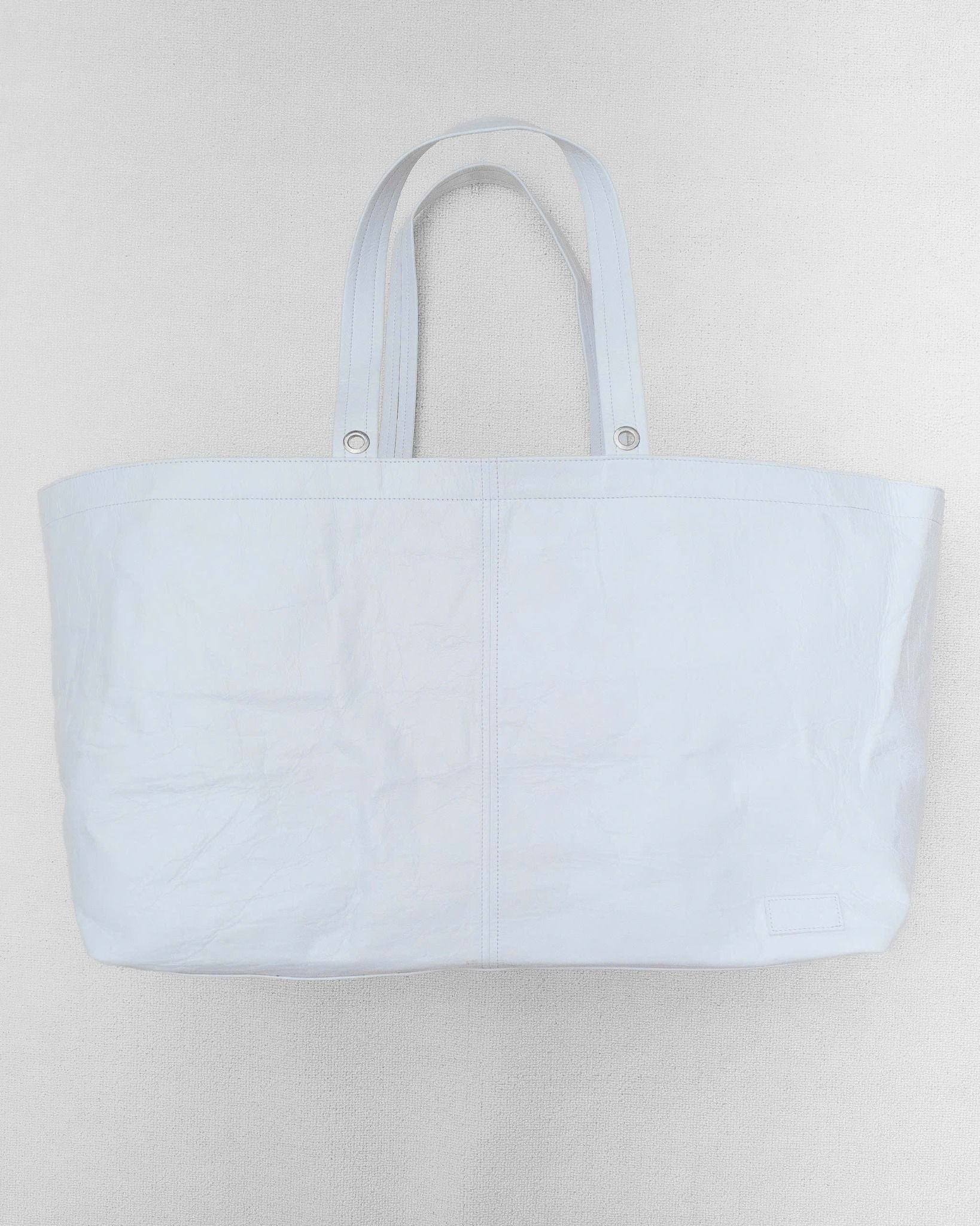 WHITE LEATHER BAG