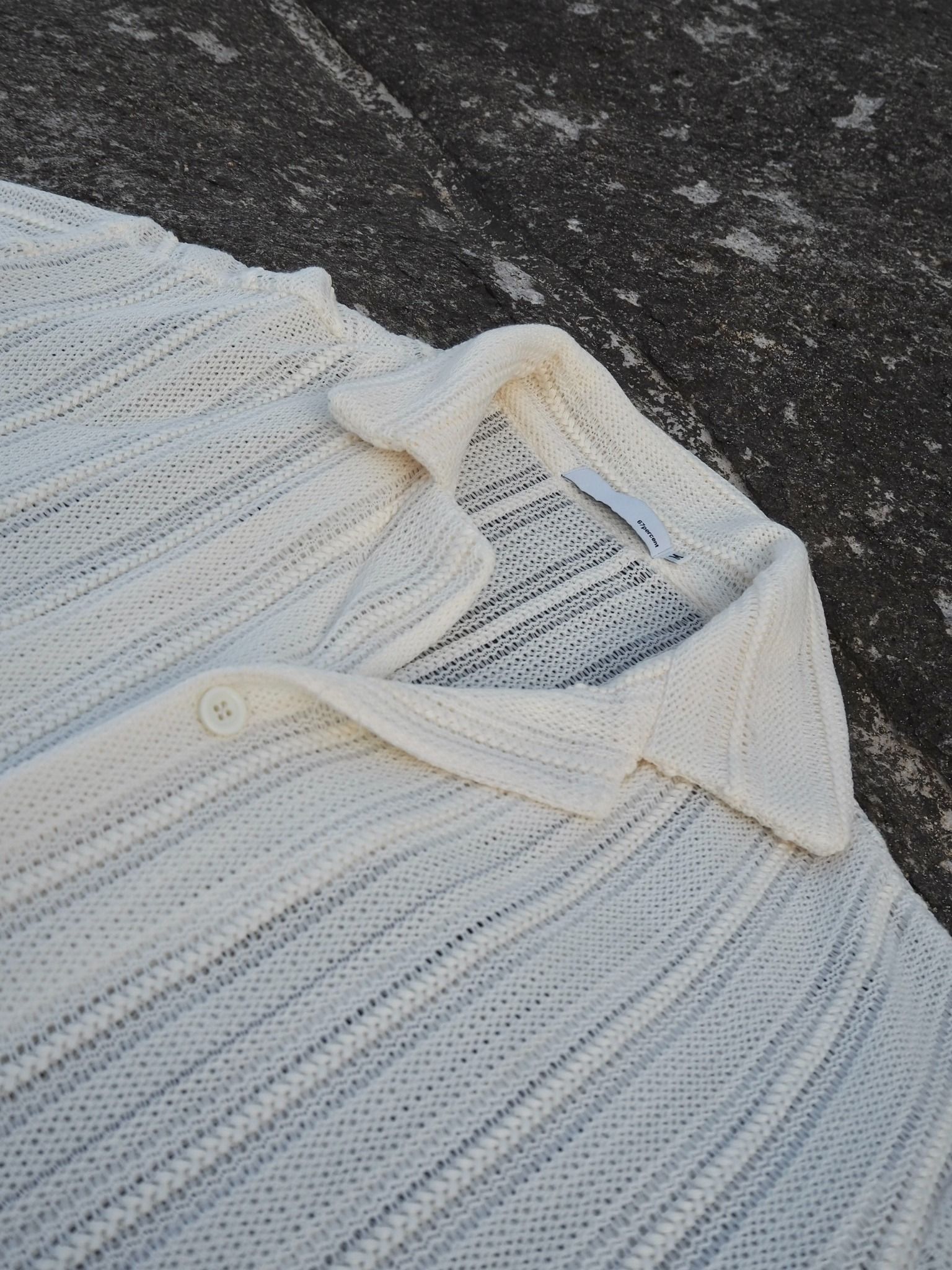 COTTON MESH SHIRT