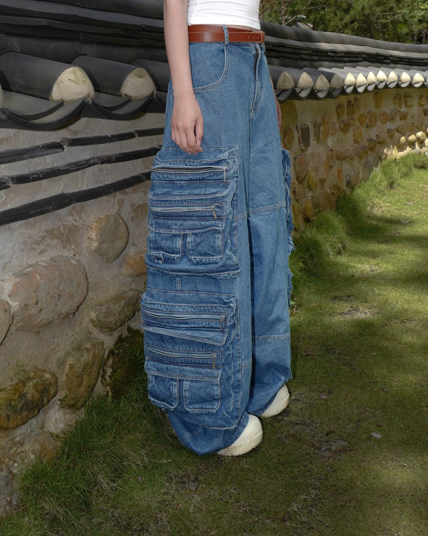 6.7KG BAGGY CARGO JEANS