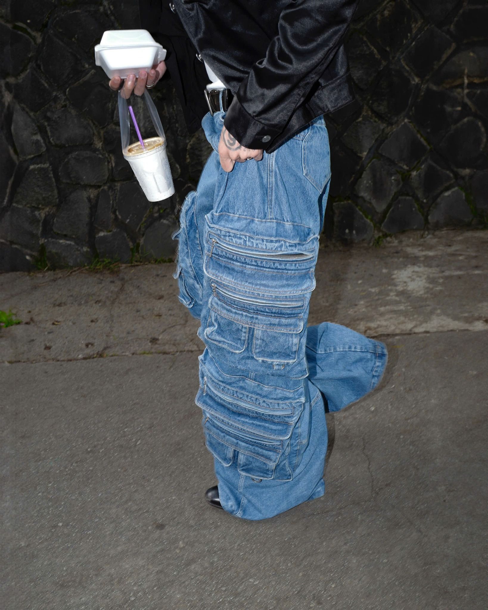 6.7KG BAGGY CARGO JEANS