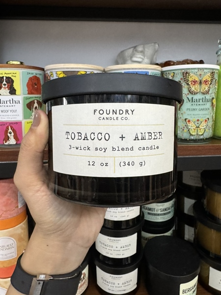 FOUNDRY - Nến thơm Tobacco & AmberFOUNDRY