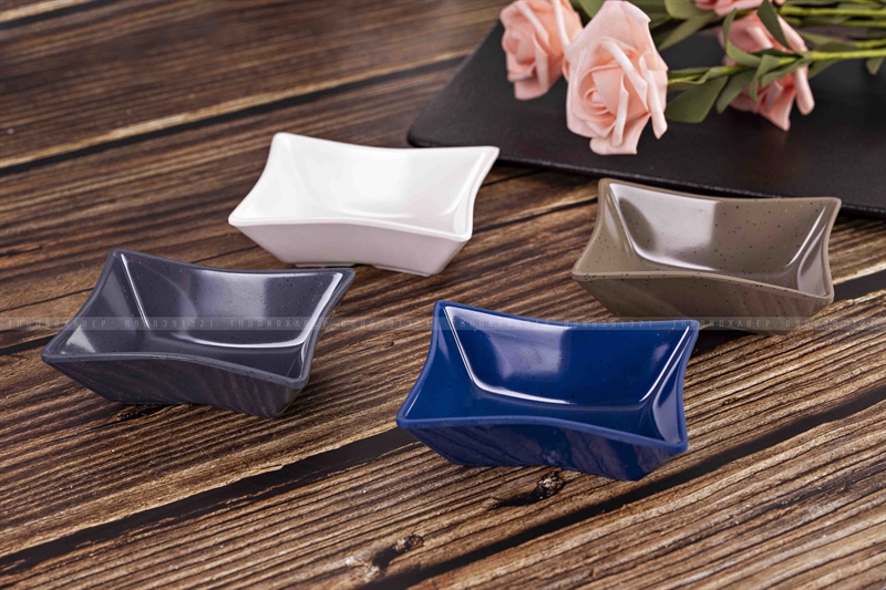 PETIT - Chén chấm Galaxy - EFAY - 10x8x3.4 cm Xanh dương đậm