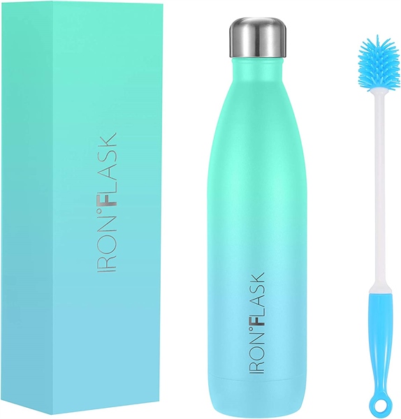 IRON FLASK Bình nước 2 lớp giữ nhiệt 740ml Sky (xanh trời)IRON