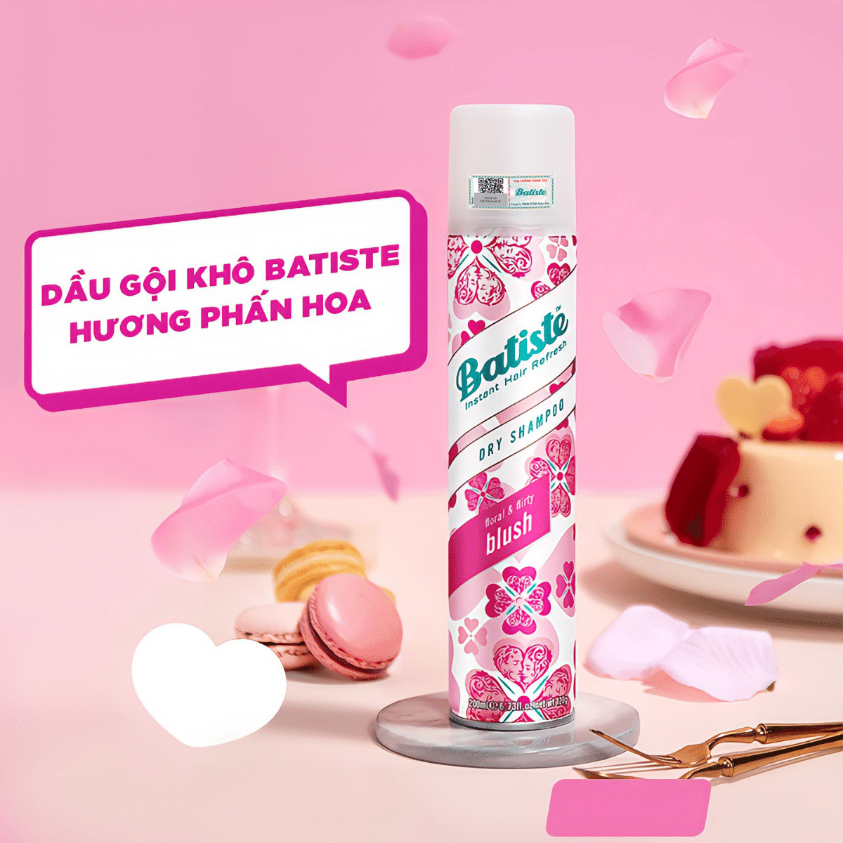 Dầu Gội Khô Batiste Hương Hoa Quyến Rũ - Batiste Dry Shampoo Floral & –  TELIOMALL